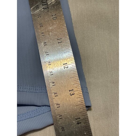 Wilo Wellness XS Sweatshirt & Shorts Activewear Set In Yellow & Light Blue - Picture 12 of 15